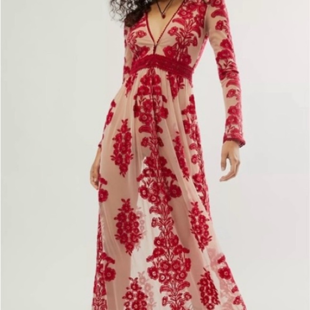 For Love & Lemons Temecula Maxi Dress